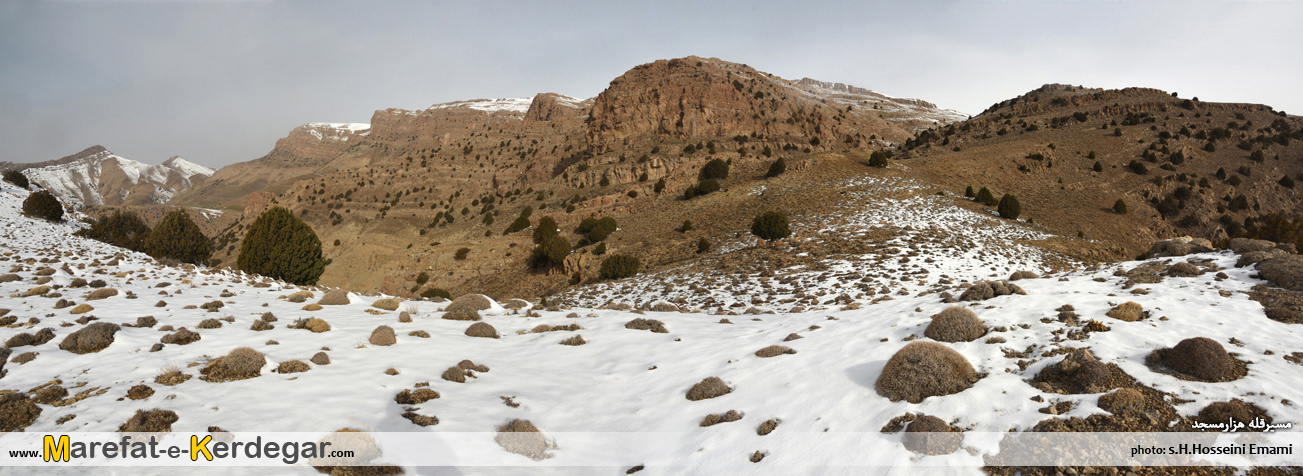 طبیعت رشته کوه هزارمسجد